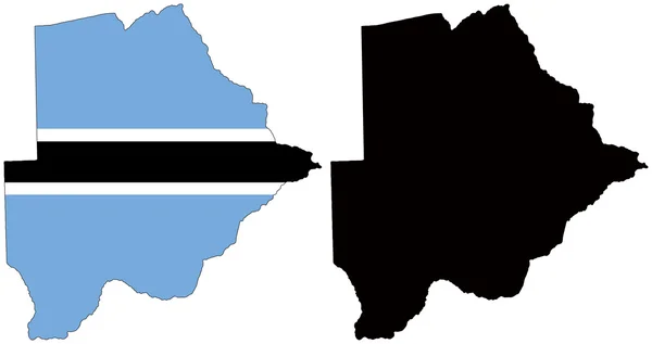 Botswana — Stock vektor