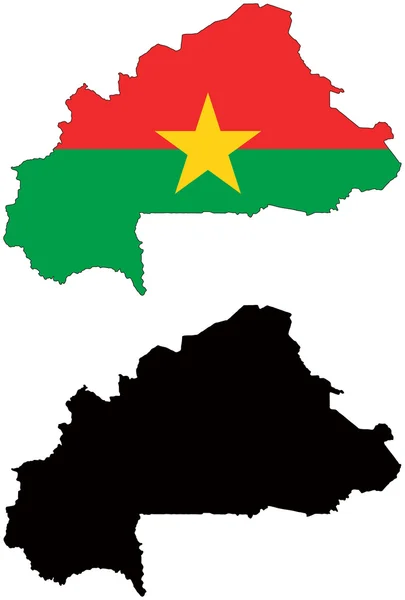 Burkina — Stock Vector