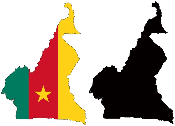 Camerun — Vettoriale Stock