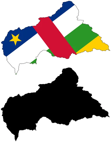 Afrique centrale — Image vectorielle