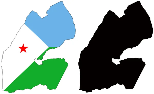 Djibouti — Image vectorielle