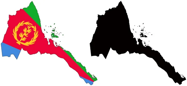Érythrée — Image vectorielle