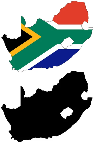 Afrika Selatan - Stok Vektor