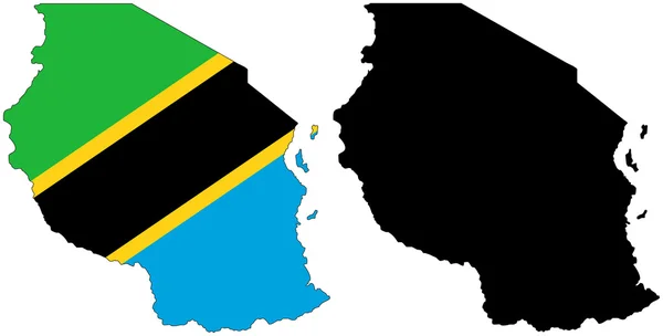Танзания — стоковый вектор