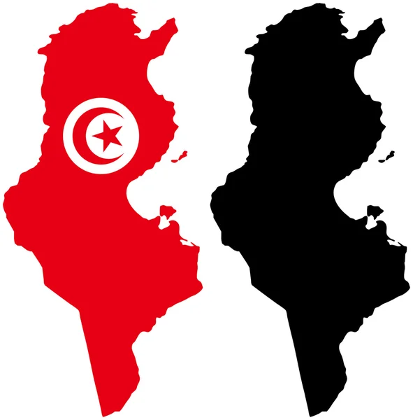 Túnez — Archivo Imágenes Vectoriales