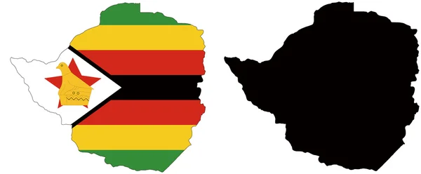 Zimbabwe - Stok Vektor