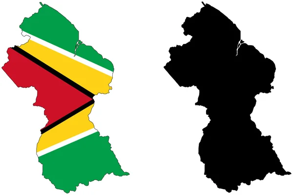 Guiana — Vetor de Stock
