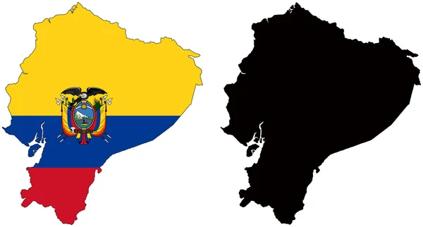 Ekvador — Stok Vektör