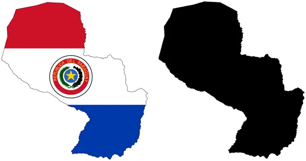 Paragwaj — Wektor stockowy