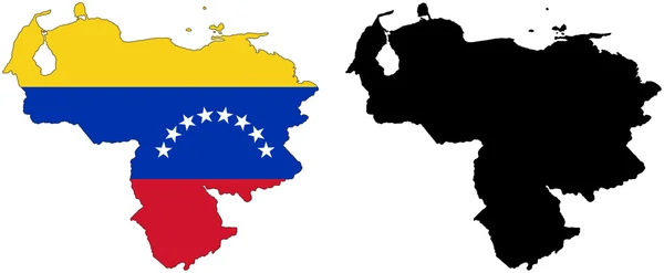 VENEZUELA สหรัฐอเมริกา — ภาพเวกเตอร์สต็อก