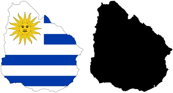 Uruguay — Stockový vektor
