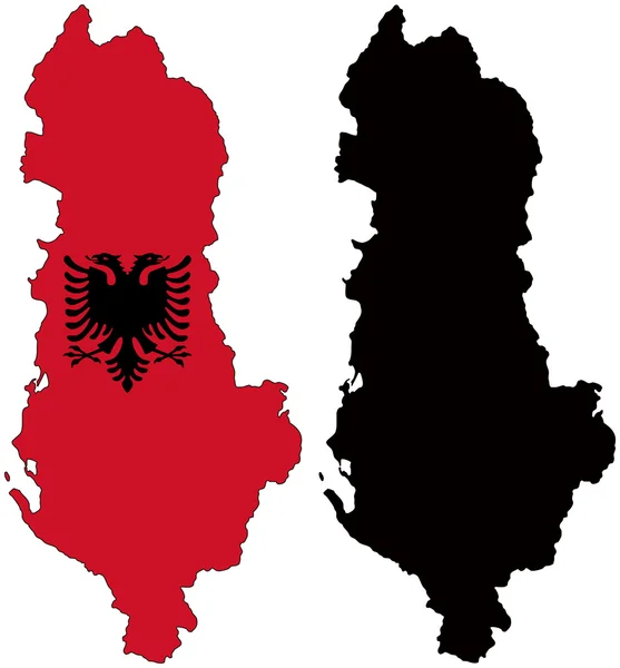 Албанія — стоковий вектор