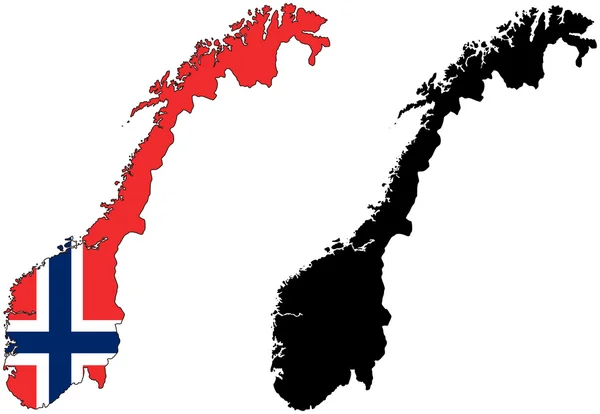 Норвегія — стоковий вектор
