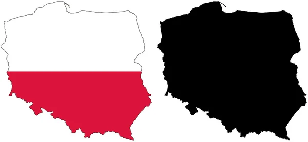 Polsko — Stockový vektor