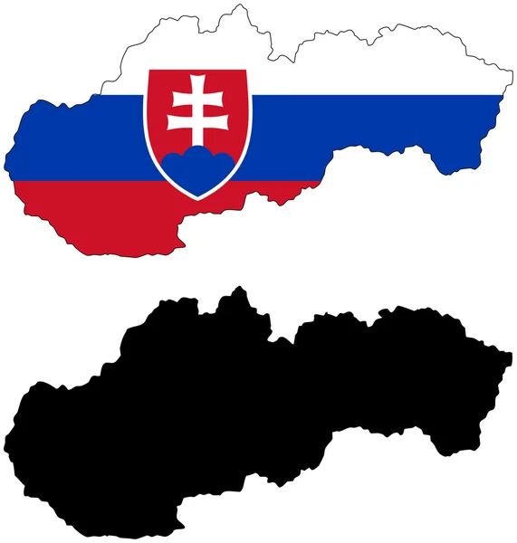 Slovaquie — Image vectorielle