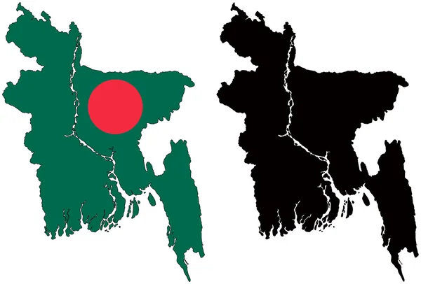 방글라데시 — 스톡 벡터