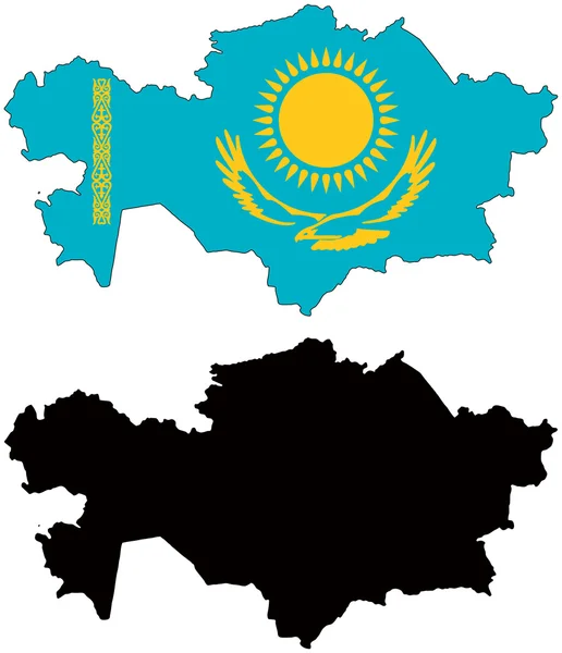 Kazakhstan — Image vectorielle