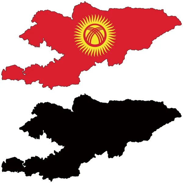 Киргизстан — стоковий вектор