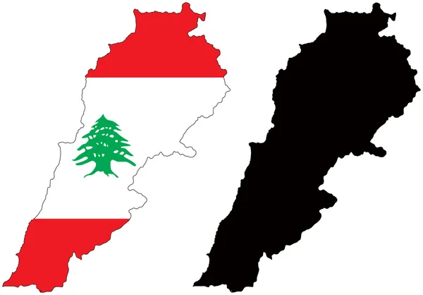 Libano — Vettoriale Stock