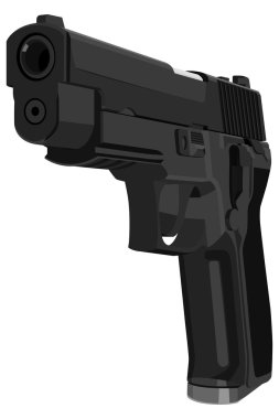 Pistol clipart