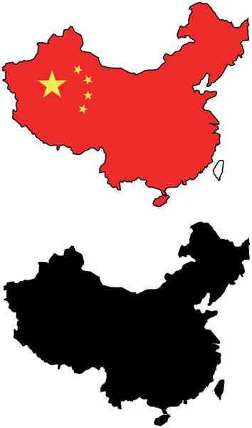 Republikken Kina – Stock-vektor