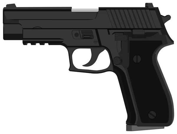 Pistolet — Image vectorielle