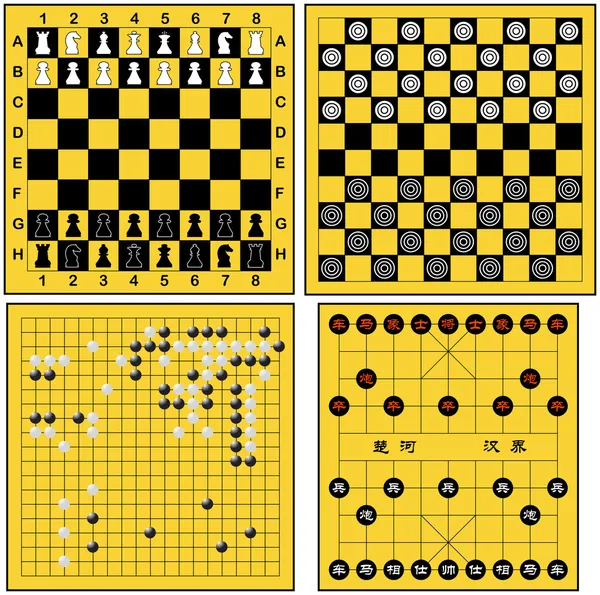 棋盘游戏 — 图库矢量图片