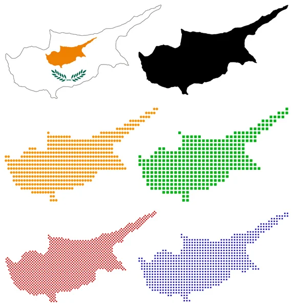 Chipre — Vetor de Stock