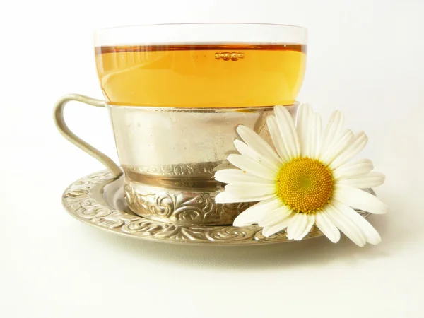 Herbaty z rumianku — Zdjęcie stockowe