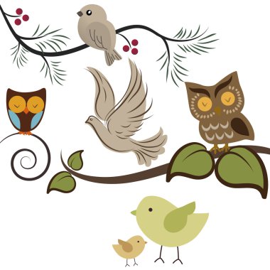 Birds clipart