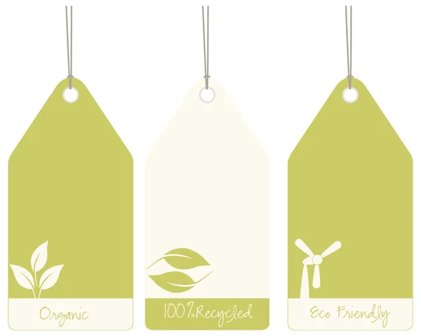 Eco Tags Royalty Free Stock Illustrations