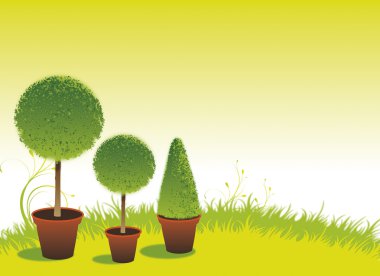 Topiary clipart