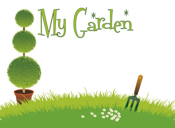 Meu jardim — Fotografia de Stock