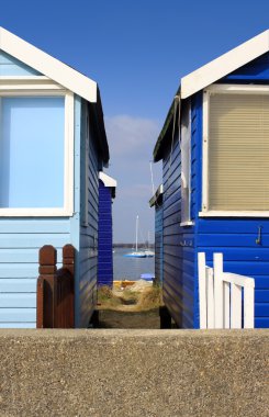 Holiday Beach Huts clipart