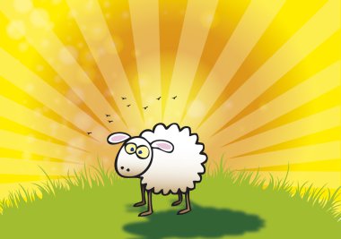 Spring Lamb clipart