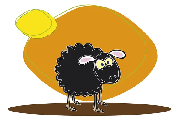 Owce czarne — Zdjęcie stockowe
