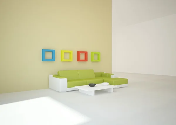 Colored interior — Stock Photo, Image