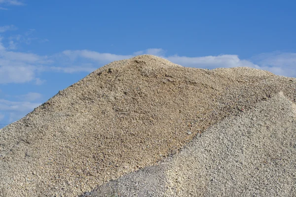 Heap of gravel — Stock Photo, Image
