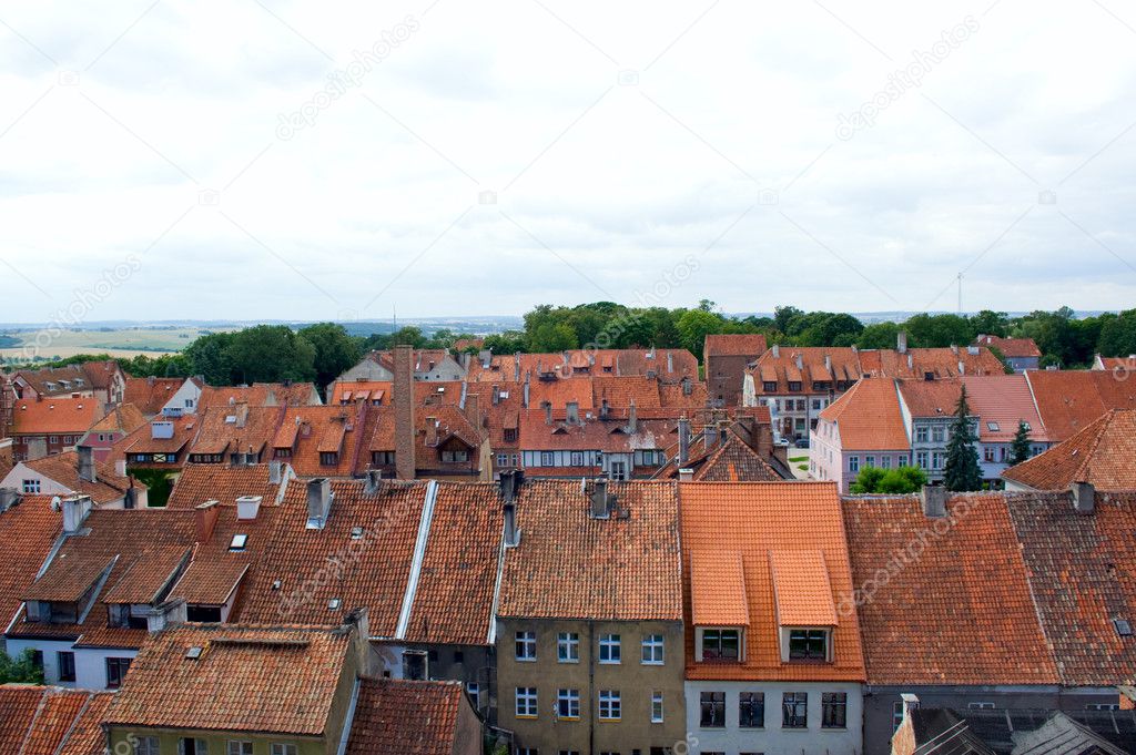 Panorama of old city