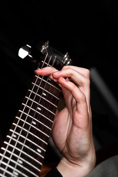 Гітарист — стокове фото