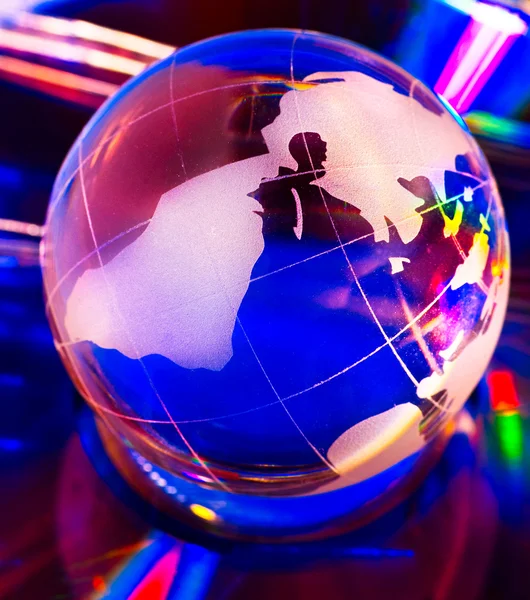 Globe multicolore — Photo