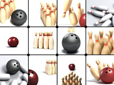 Bowling clipart