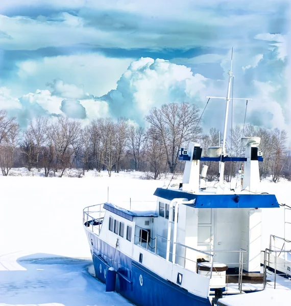 stock image River ships