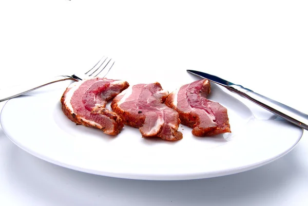 Bacon slices — Stock Photo, Image
