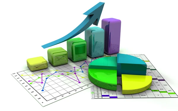 Business finance diagram, diagram, diagram, — Stockfoto