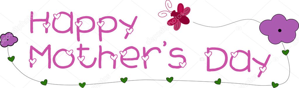Happy Mother's Day banner Stock Vector by ©Doodler 2615726