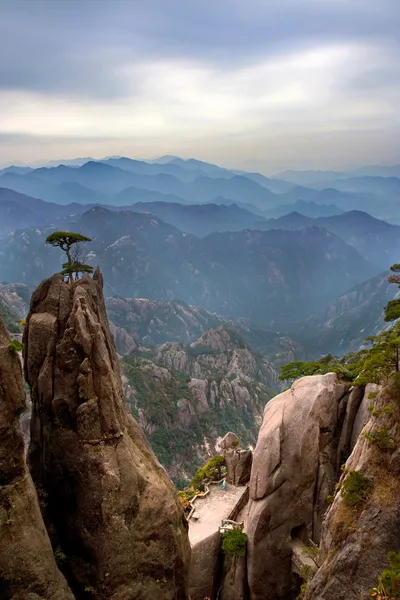 Čína slavná hora — Stock fotografie