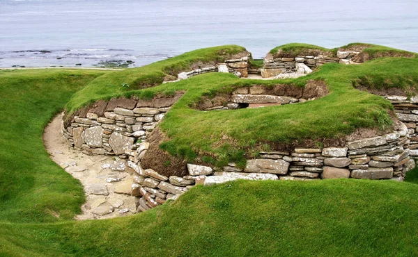 stock image Old settlement skara brae