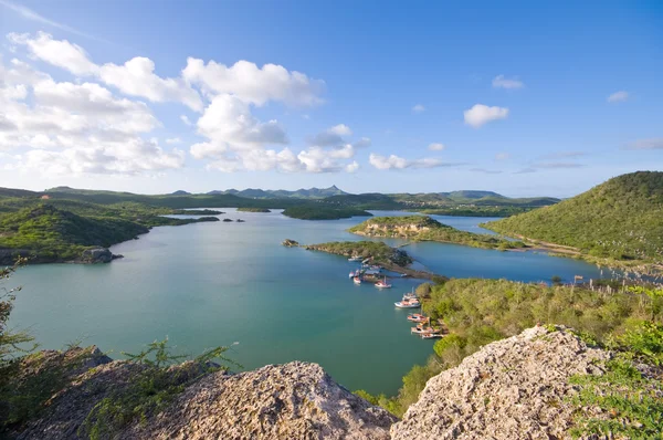 stock image Viewpoint santa martha bay