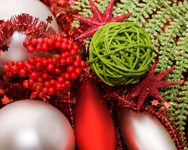 Decoração de Natal ornamentos — Fotografia de Stock